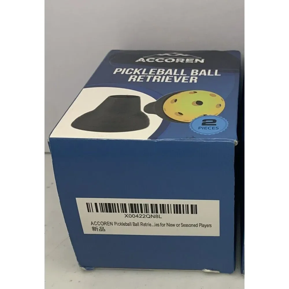 Pickleball Ball Retriever‎ Silica Gel Suction Cup 2 pack